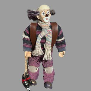 VINTAGE HANDMADE "MR. CLOWN - SKATER EXTRAORDINAIRE" (EUC)